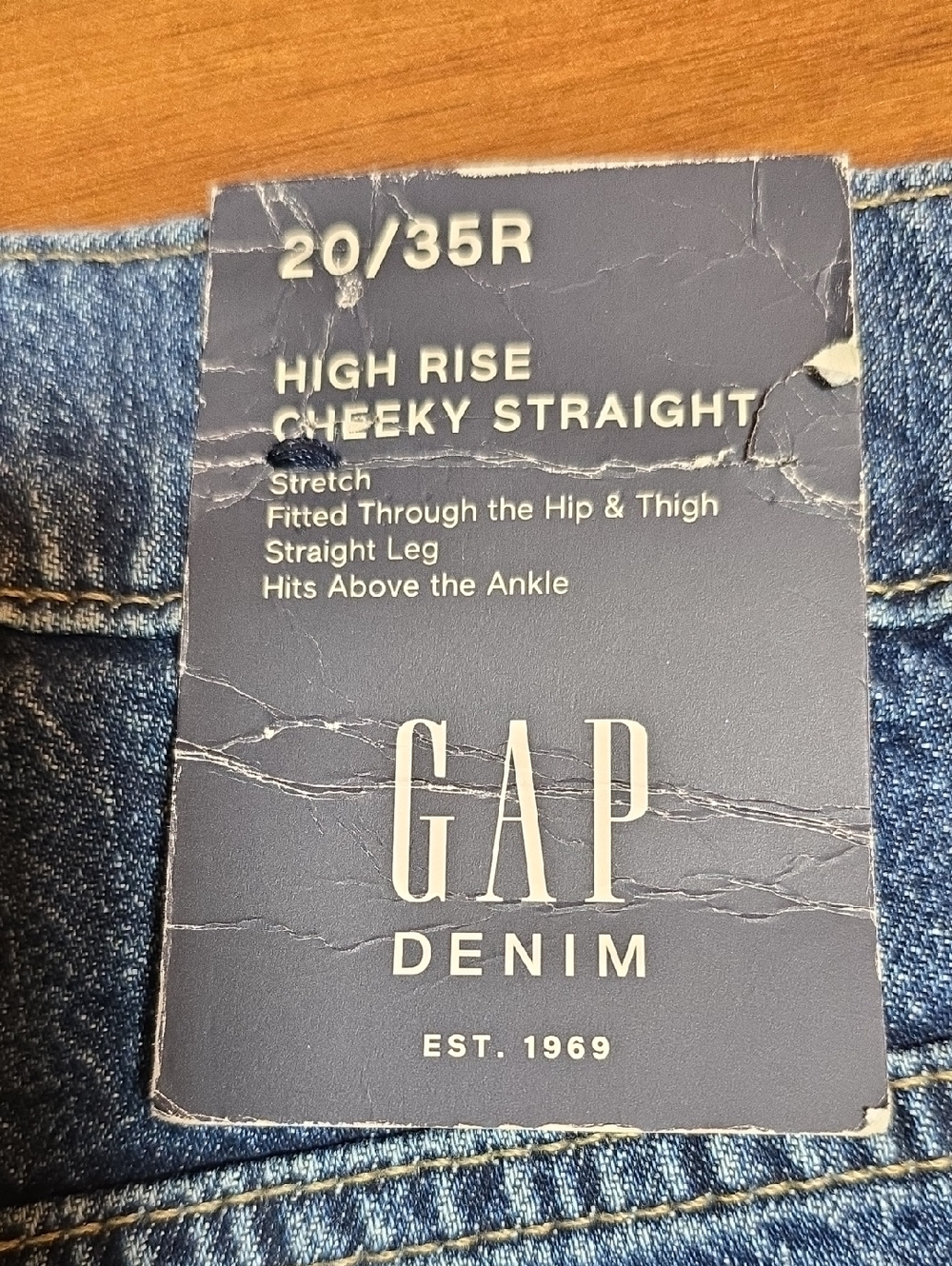 Gap High Rise Cheeky Straight Jeans - Picture 8 of 14